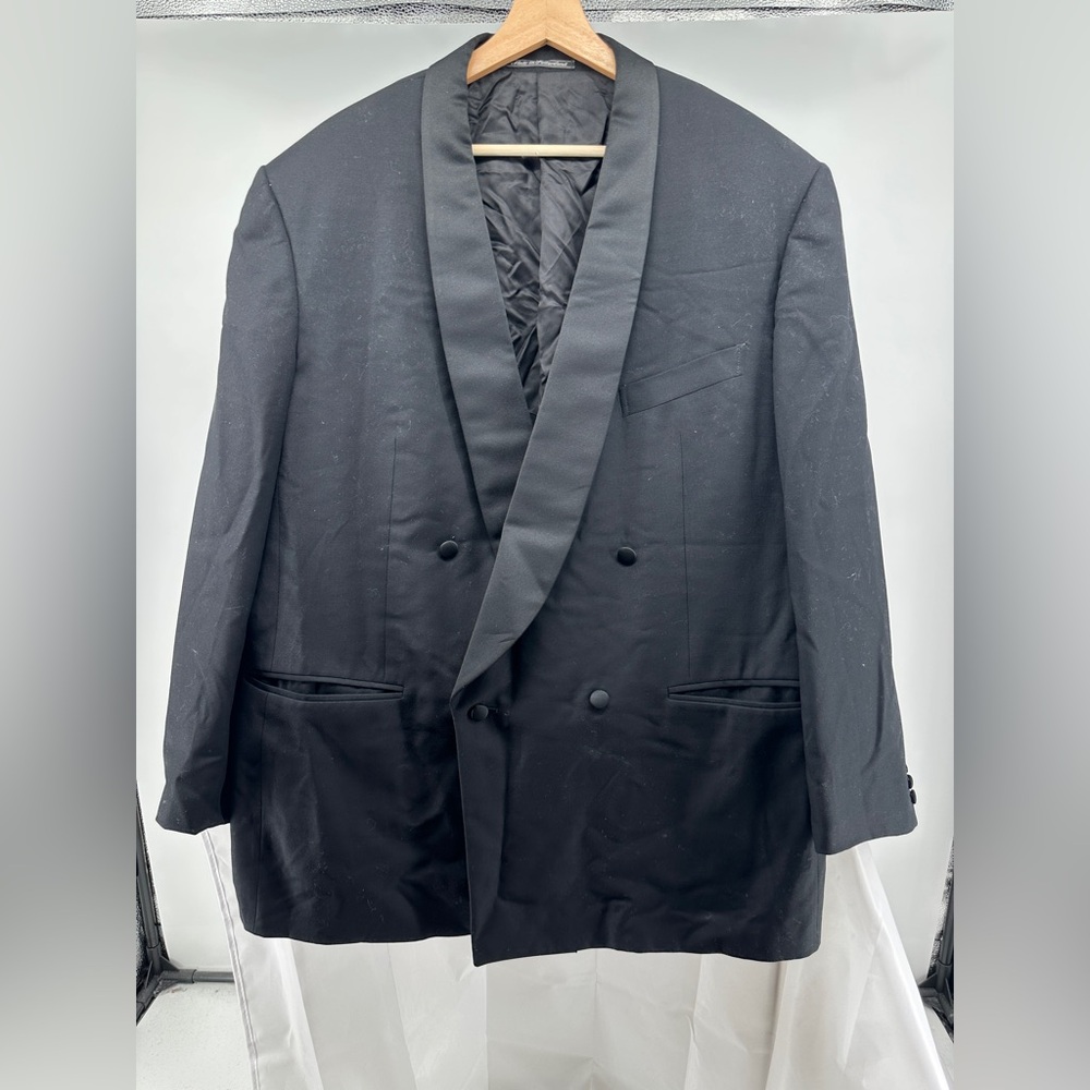 Zegna worsted wool smoking blazer tuxedo
